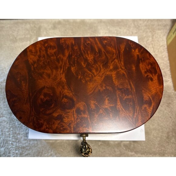 Bombay Wooden Locking Box Watch Jewelry Valet Classic New - Picture 7 of 13